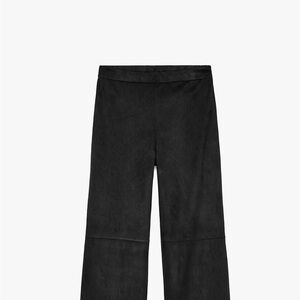 Zara Black Wide-Leg Pants